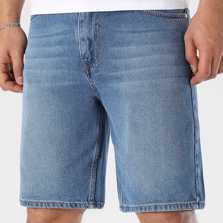 LBO - Lot De 2 Shorts Jean Relaxed 3582 3585 Bleu Denim